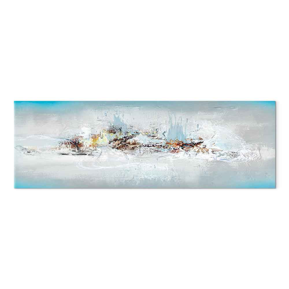 Winter Window Abstract Canvas Print