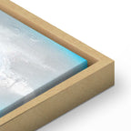 Winter Window Abstract Canvas Print