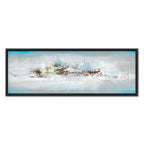 Winter Window Abstract Canvas Print