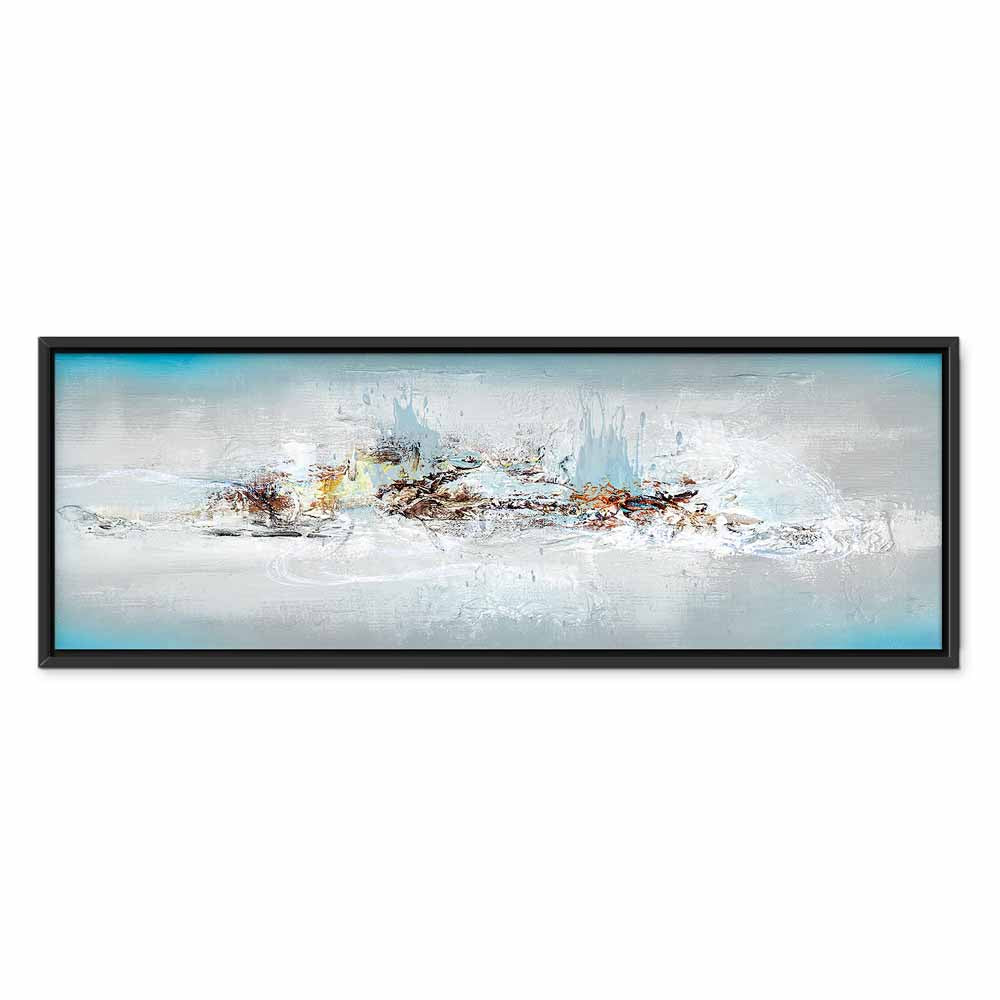 Winter Window Abstract Canvas Print
