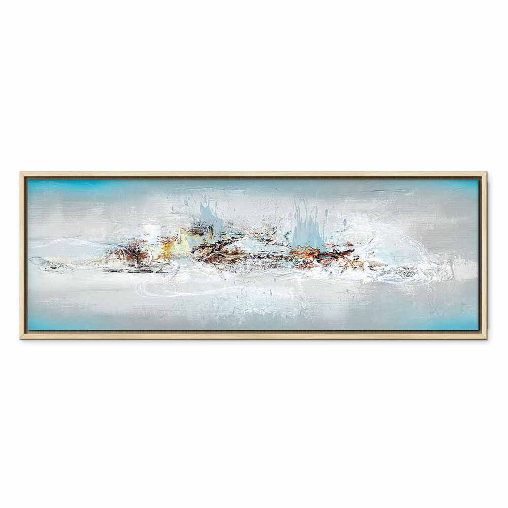 Winter Window Abstract Canvas Print