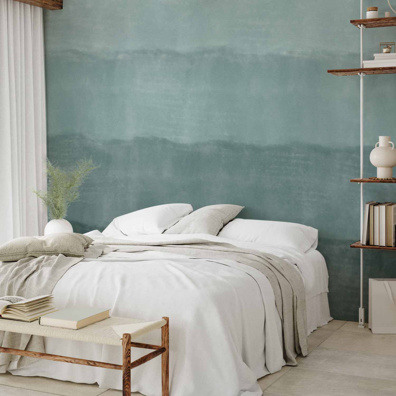 Abstract Stages Wall Mural