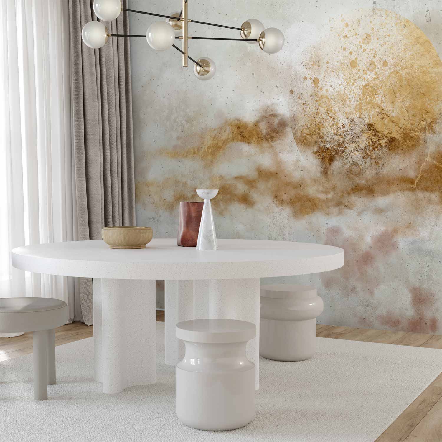 Abstract Inner Symphony Wall Mural