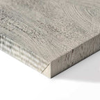 Poetic Nocturne Abstract Wide Canvas Print