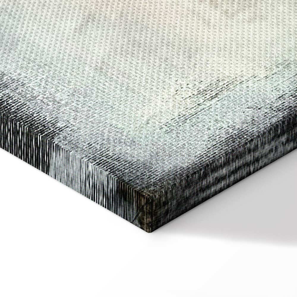 Abstract Balance of Shades Wide Canvas Print