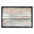 Abstract Balance of Shades Wide Canvas Print