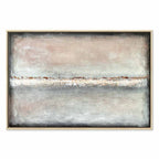 Abstract Balance of Shades Wide Canvas Print