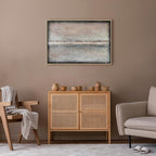 Abstract Balance of Shades Wide Canvas Print