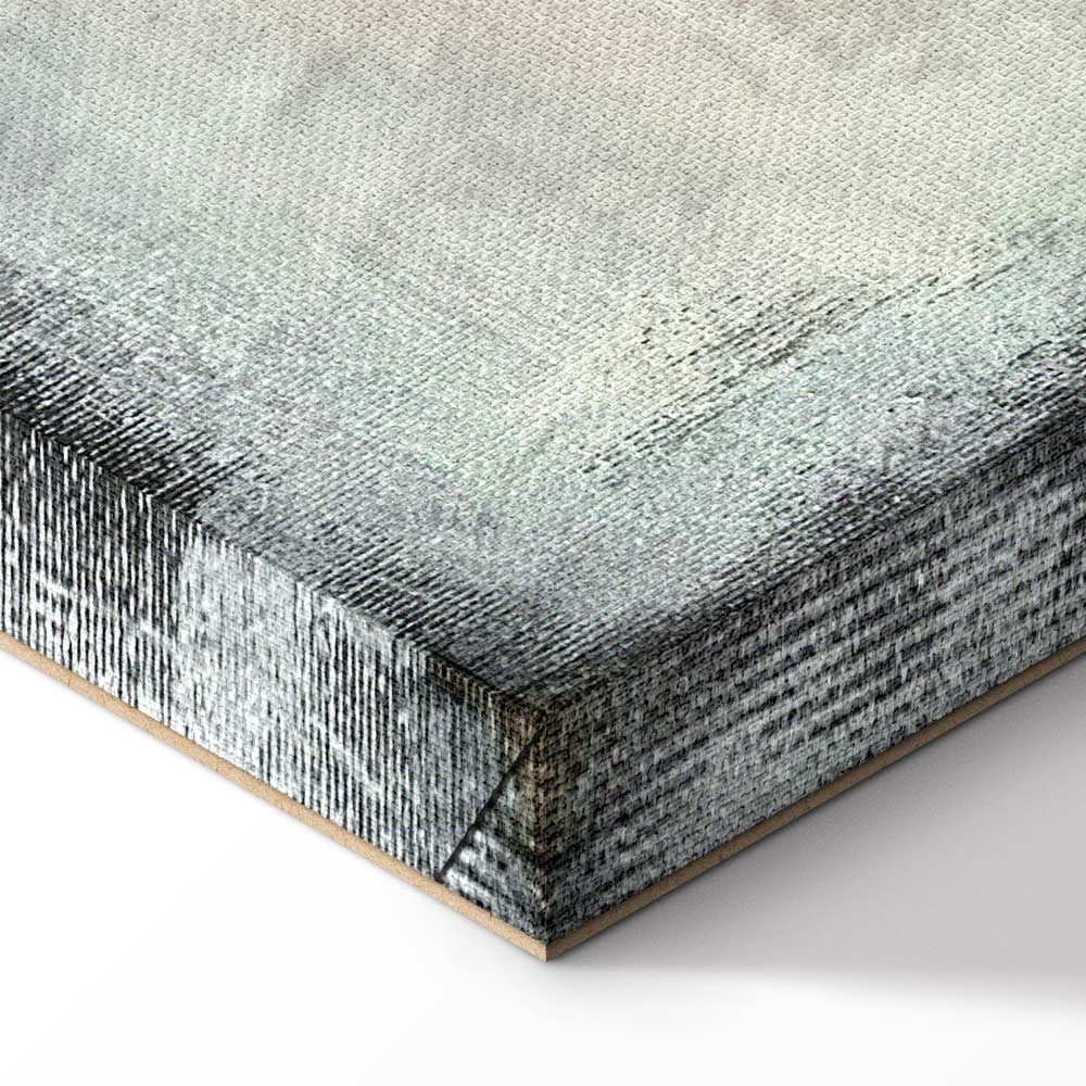 Abstract Balance of Shades Wide Canvas Print