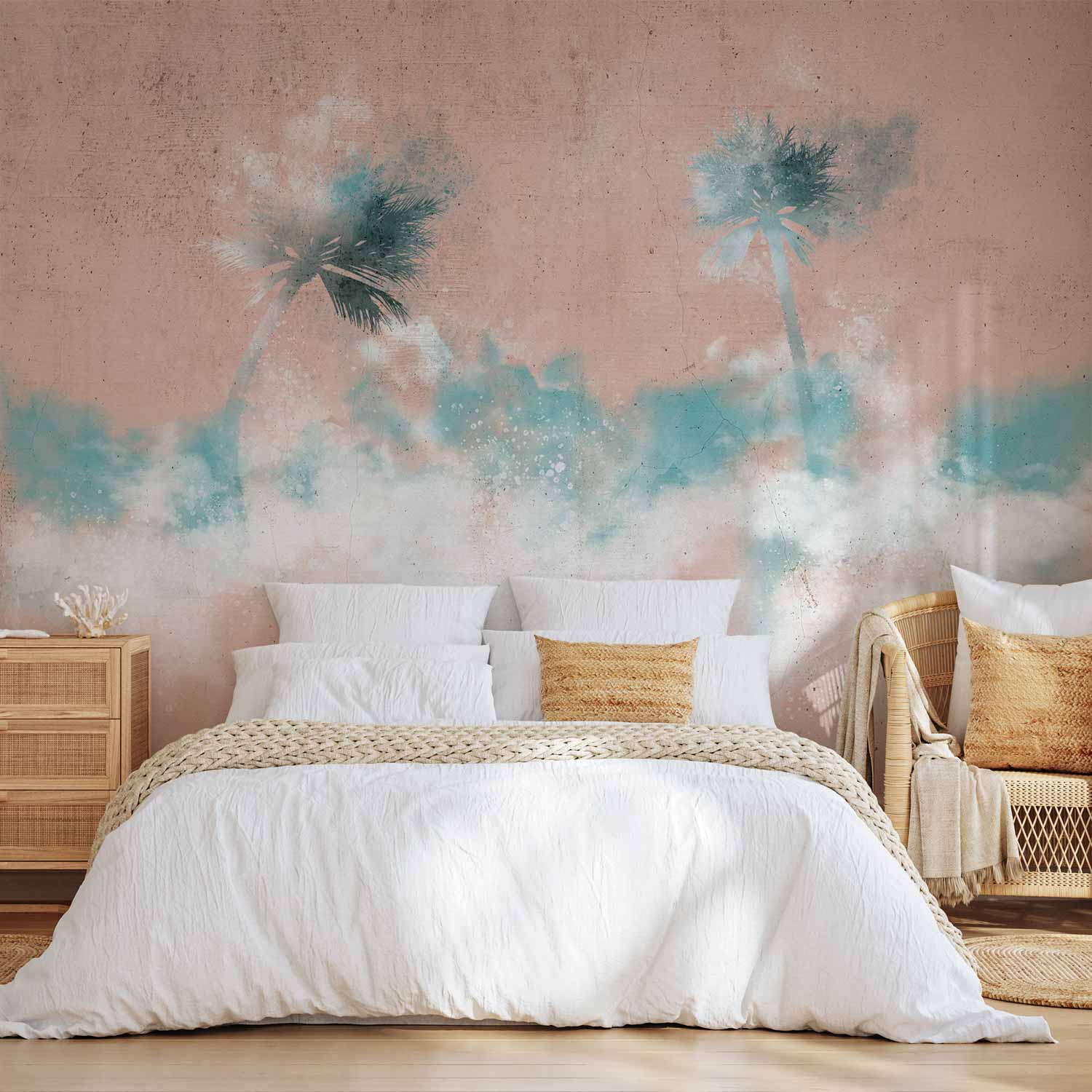 Ethereal Abstract Heavenly Relaxation Wall Mural