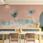 Himmlische Entspannung – Wandbild mit abstrakter Eleganz