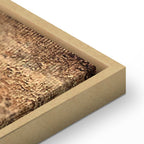 Azure Archipelago Abstract Wide Canvas Print