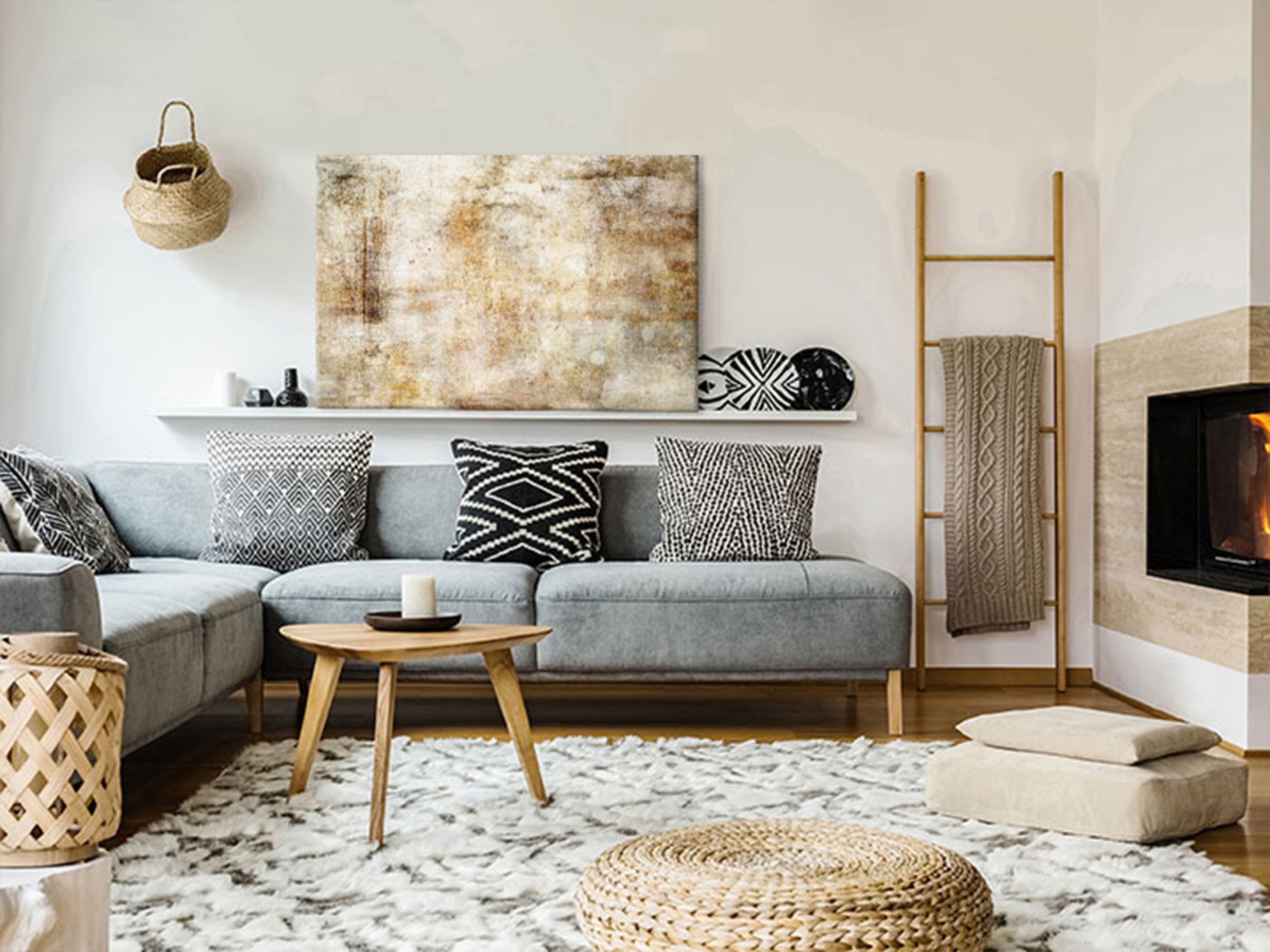 Canvas Print Abstract Wildness in Exile