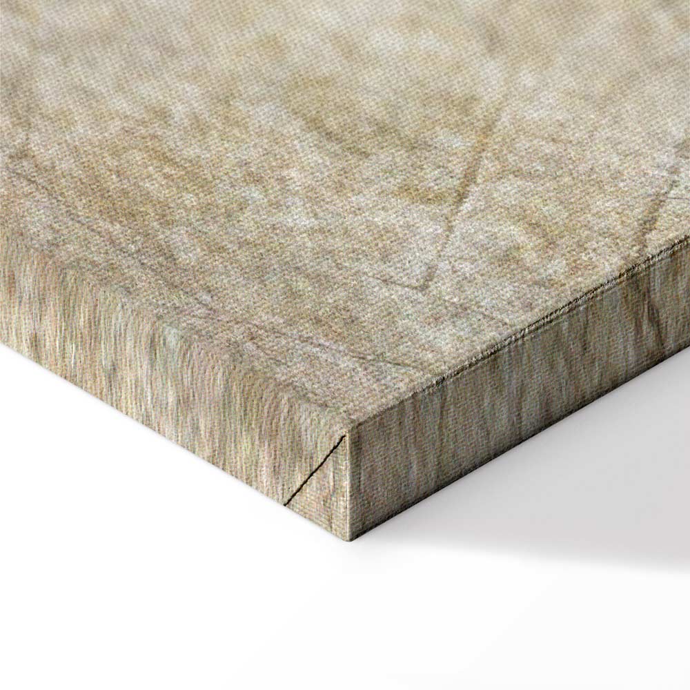 Wild Abstract Landscape Wide Canvas Print