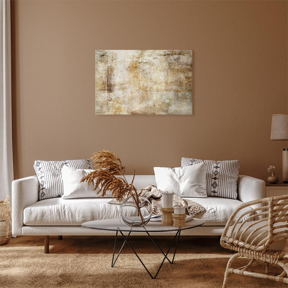 Wild Abstract Landscape Wide Canvas Print