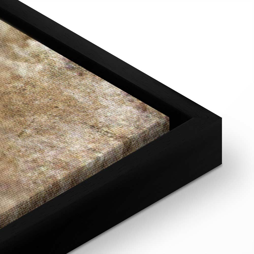 Wild Abstract Landscape Wide Canvas Print