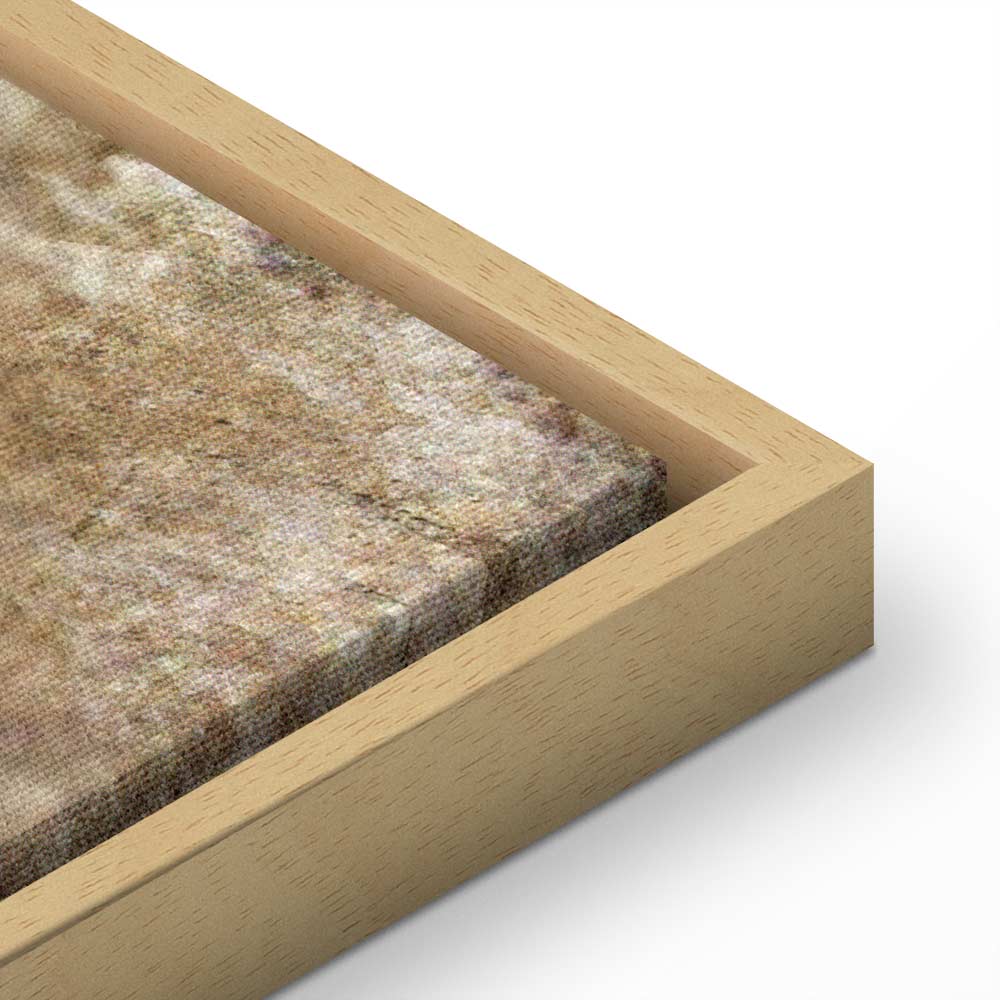 Wild Abstract Landscape Wide Canvas Print