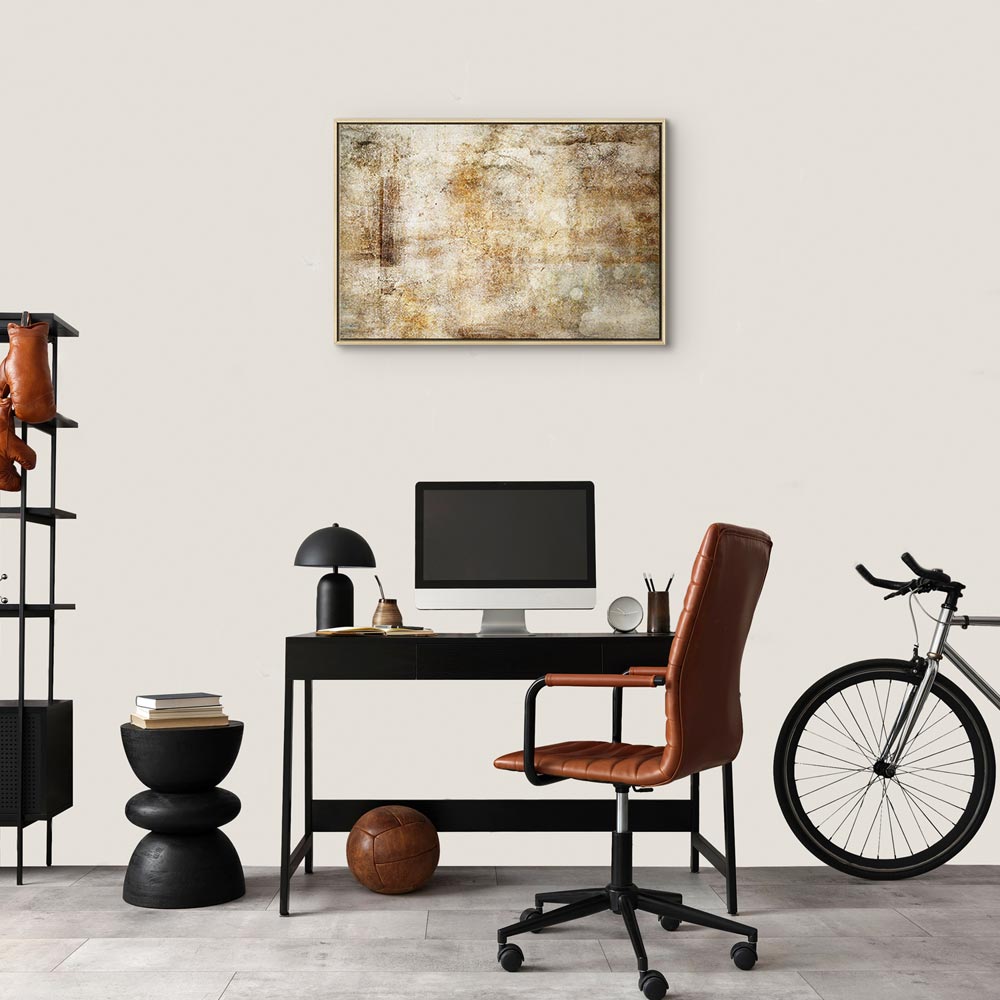 Wild Abstract Landscape Wide Canvas Print