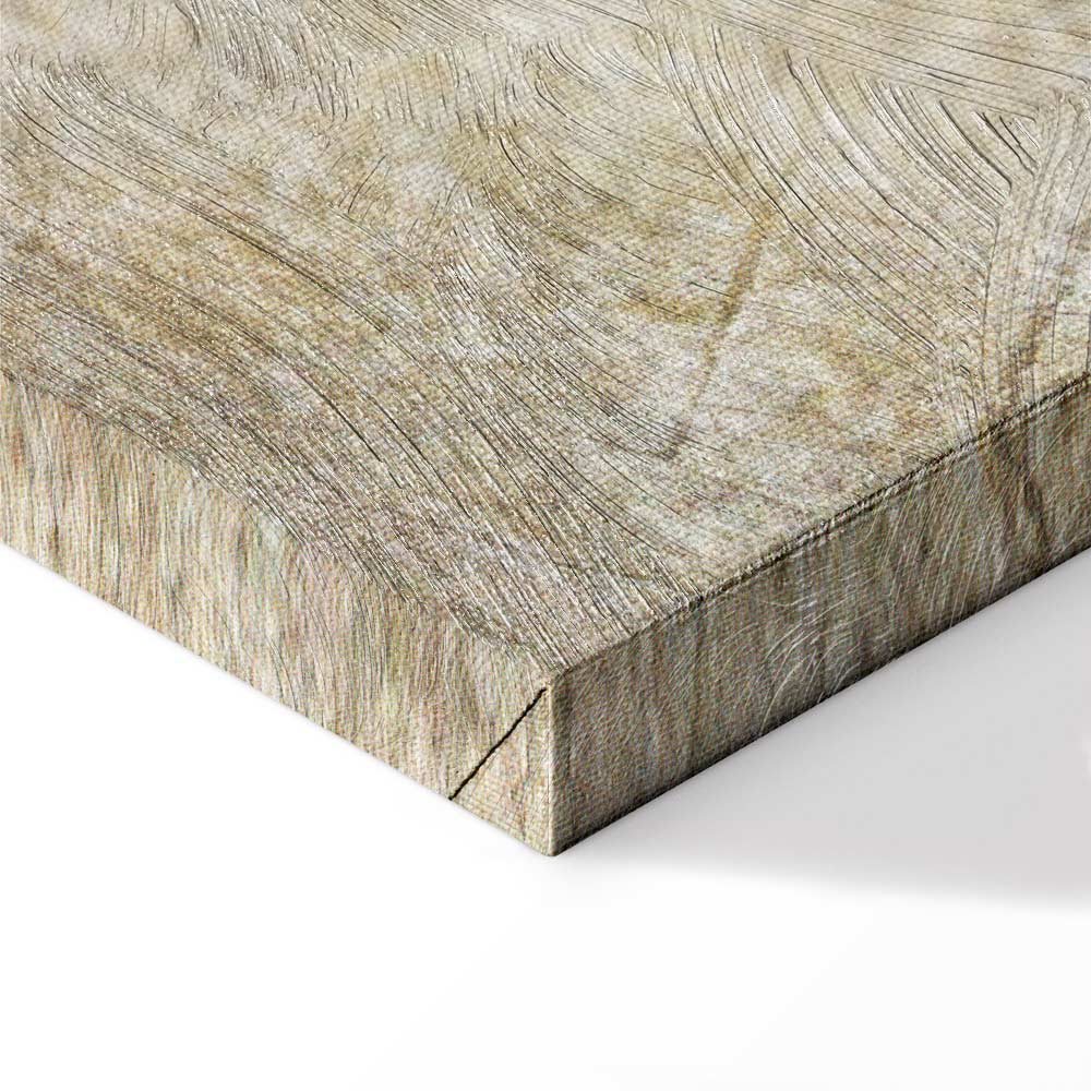 Wild Abstract Landscape Wide Canvas Print