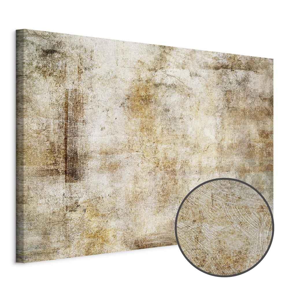 Wild Abstract Landscape Wide Canvas Print