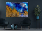 Canvas Print Featuring Vivid Ocean Colors
