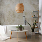 Beige Abstract Nature Wall Mural