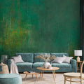 Green Abstract Color Explosion Wall Mural