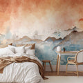 Abstract Picturesque Corner Wall Mural