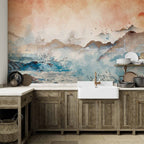 Malerisches abstraktes Wandbild für moderne Räume