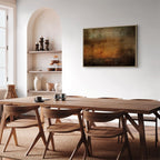 Leaf Texture Wide Canvas Print