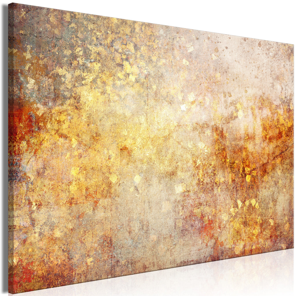 Canvas Print Showcasing Abstract Time Decay Art