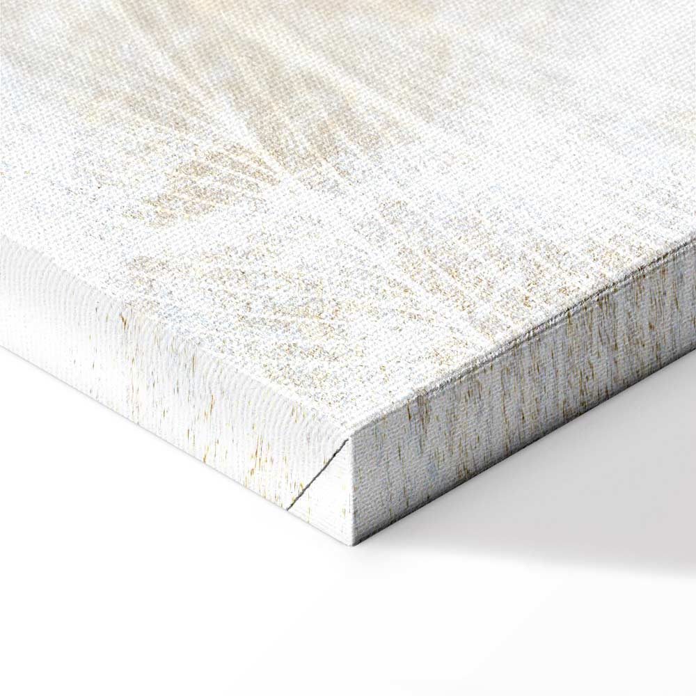 Abstract Magic Shapes Wide Canvas Print