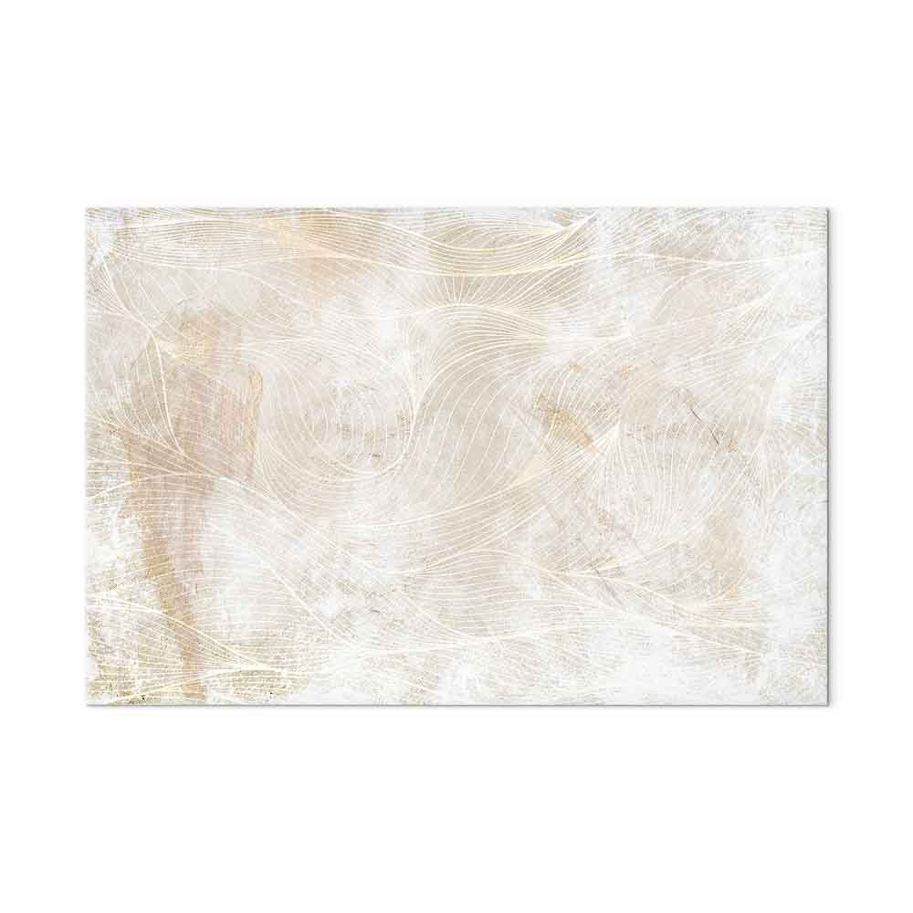 Abstract Magic Shapes Wide Canvas Print