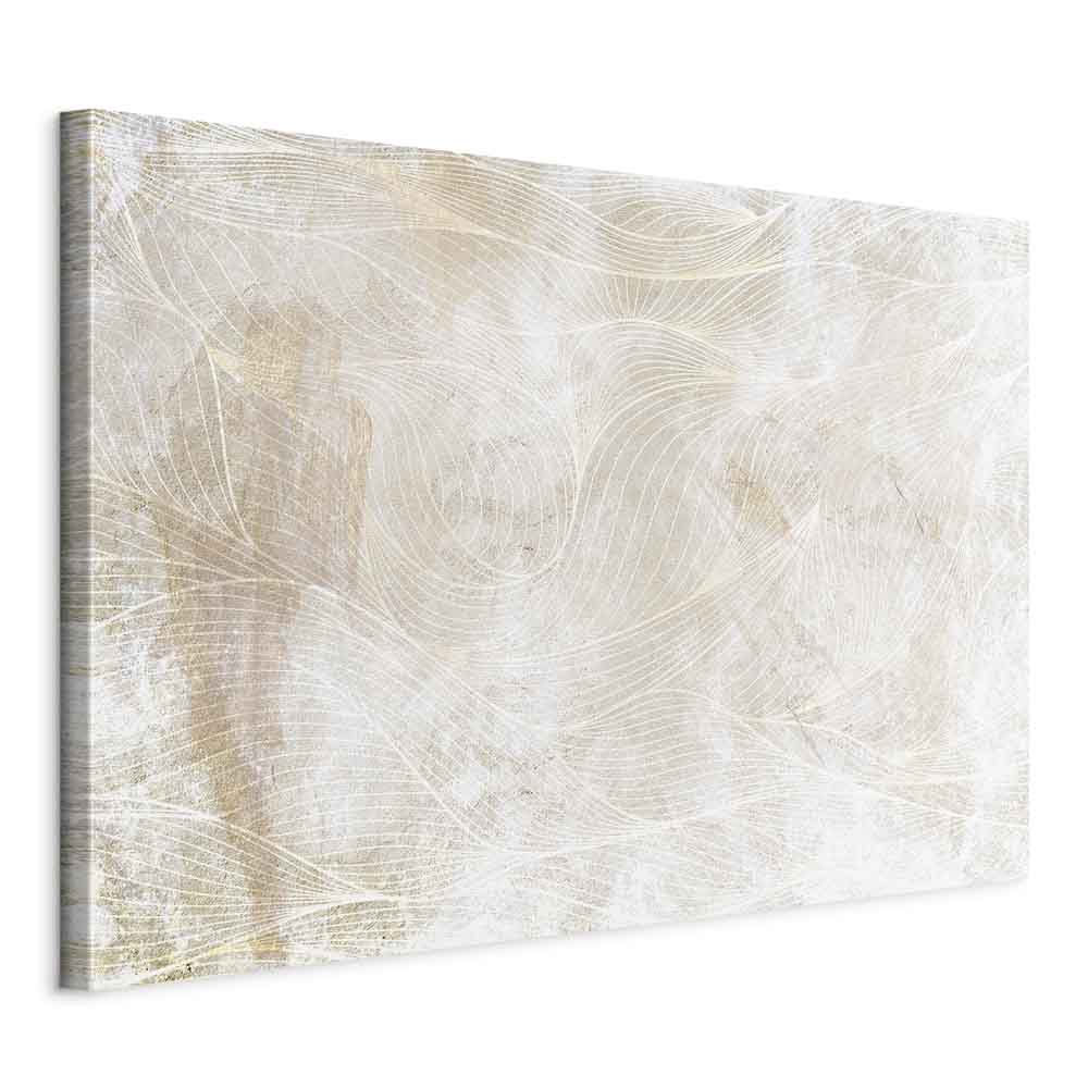 Abstract Magic Shapes Wide Canvas Print