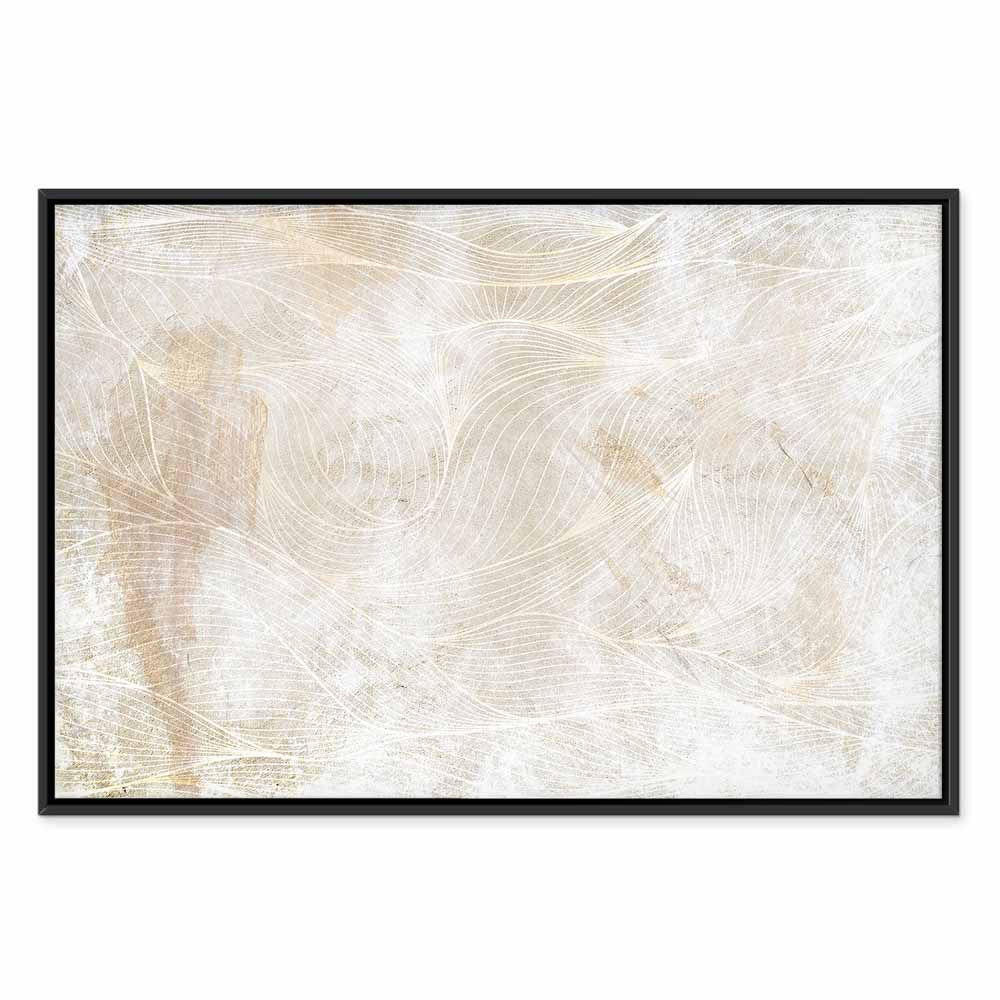Abstract Magic Shapes Wide Canvas Print