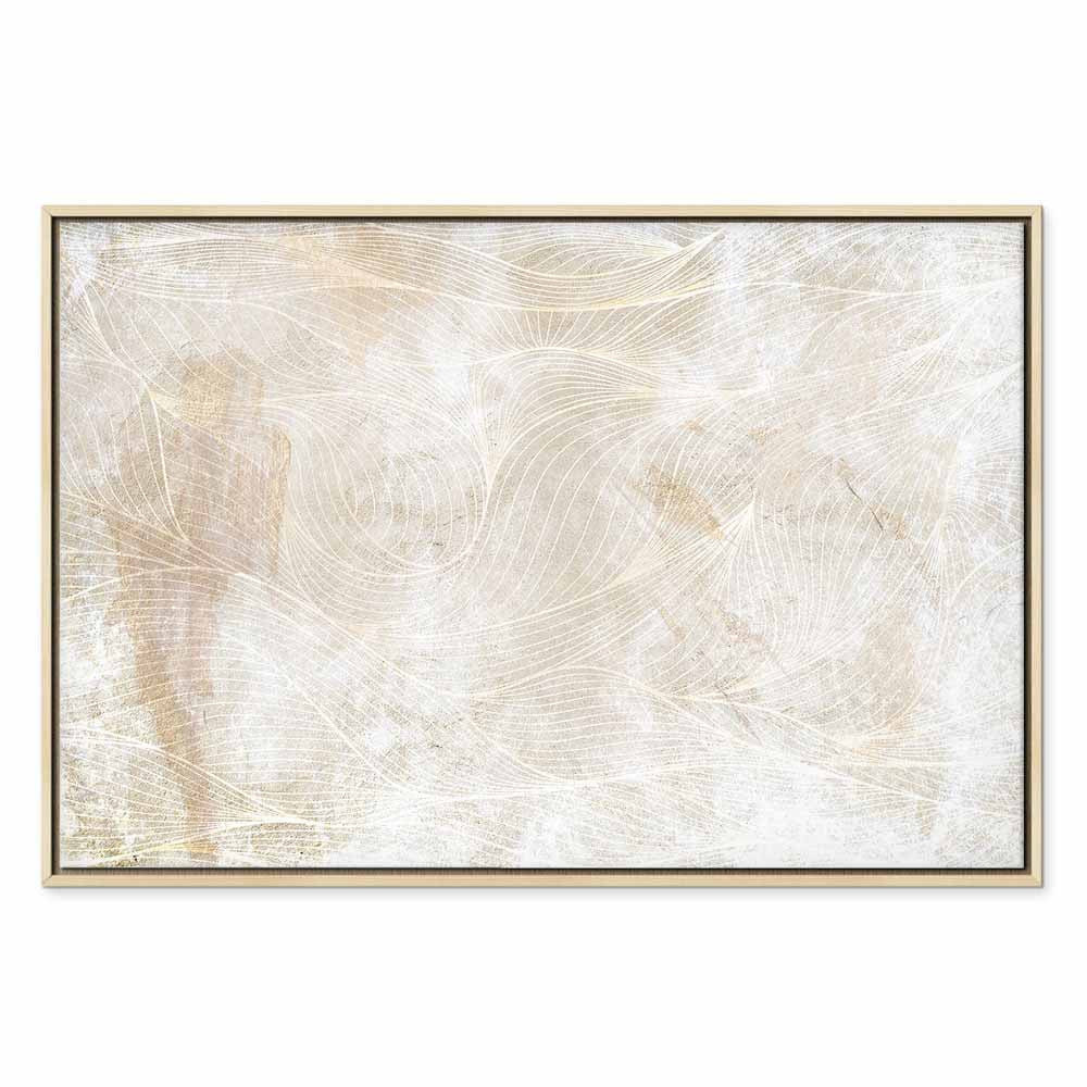 Abstract Magic Shapes Wide Canvas Print