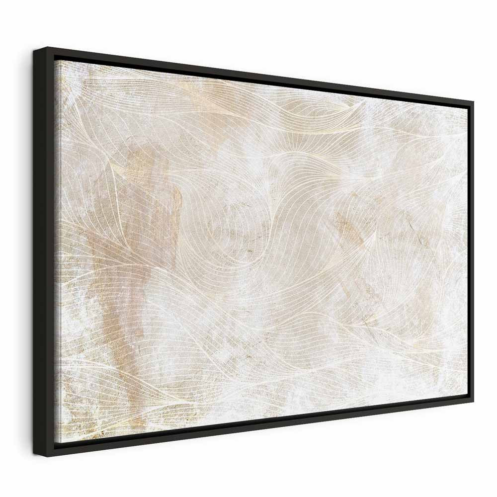 Abstract Magic Shapes Wide Canvas Print