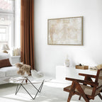 Abstract Magic Shapes Wide Canvas Print