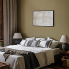 Abstract Magic Shapes Wide Canvas Print