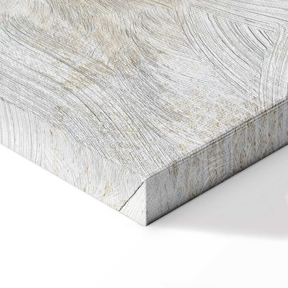 Abstract Magic Shapes Wide Canvas Print