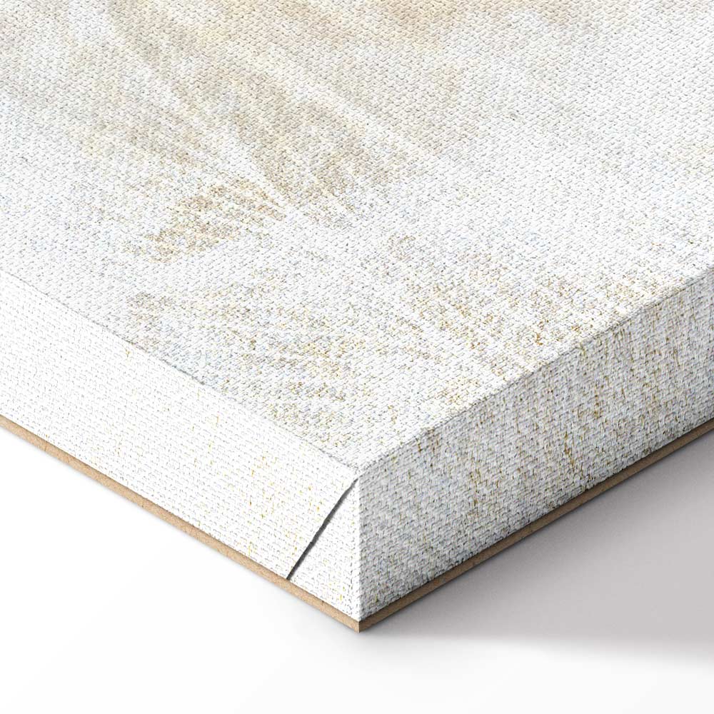 Abstract Magic Shapes Wide Canvas Print