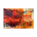 Abstract Wild Color Explosion Canvas Print