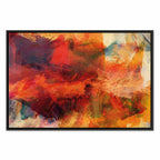 Abstract Wild Color Explosion Canvas Print
