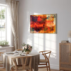 Abstract Wild Color Explosion Canvas Print