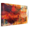 Abstract Wild Color Explosion Canvas Print