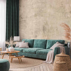 Stilvolle beige Wandtapete für moderne Interieurs