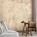 Beige Textured Abstract Wall Mural