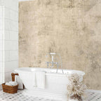 Beige Textured Abstract Wall Mural