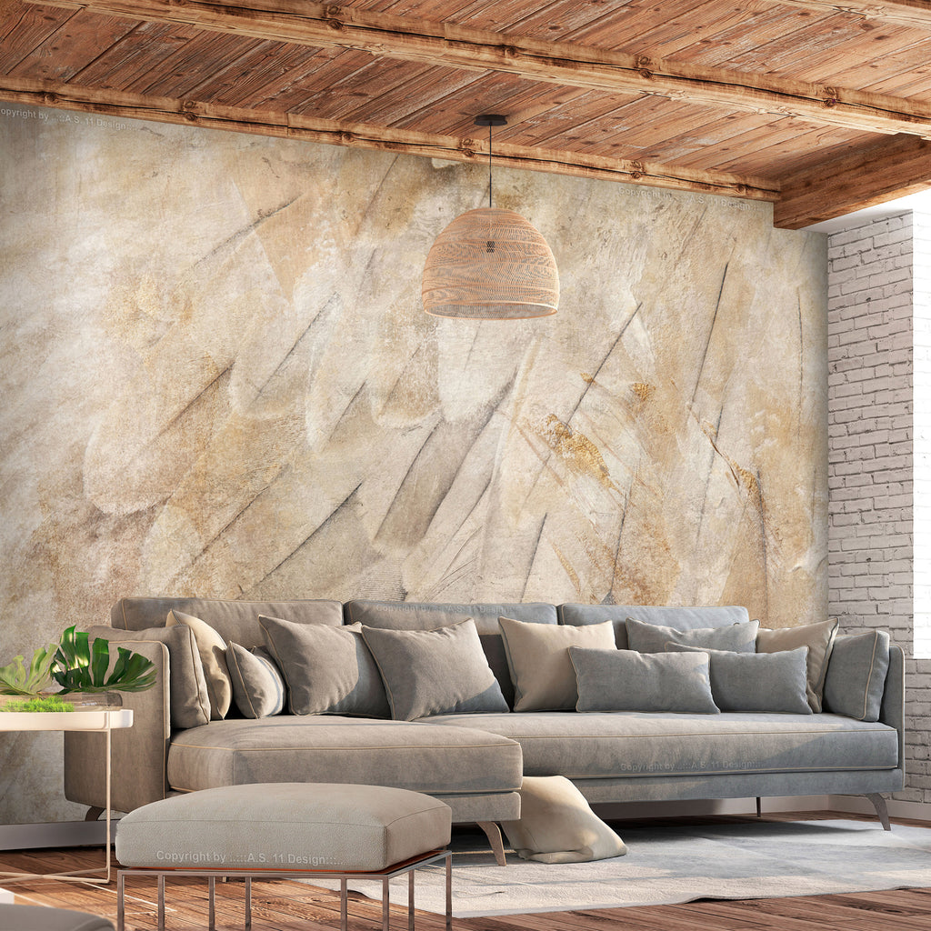 Minimalist Bird Wall Mural for Elegant Spaces