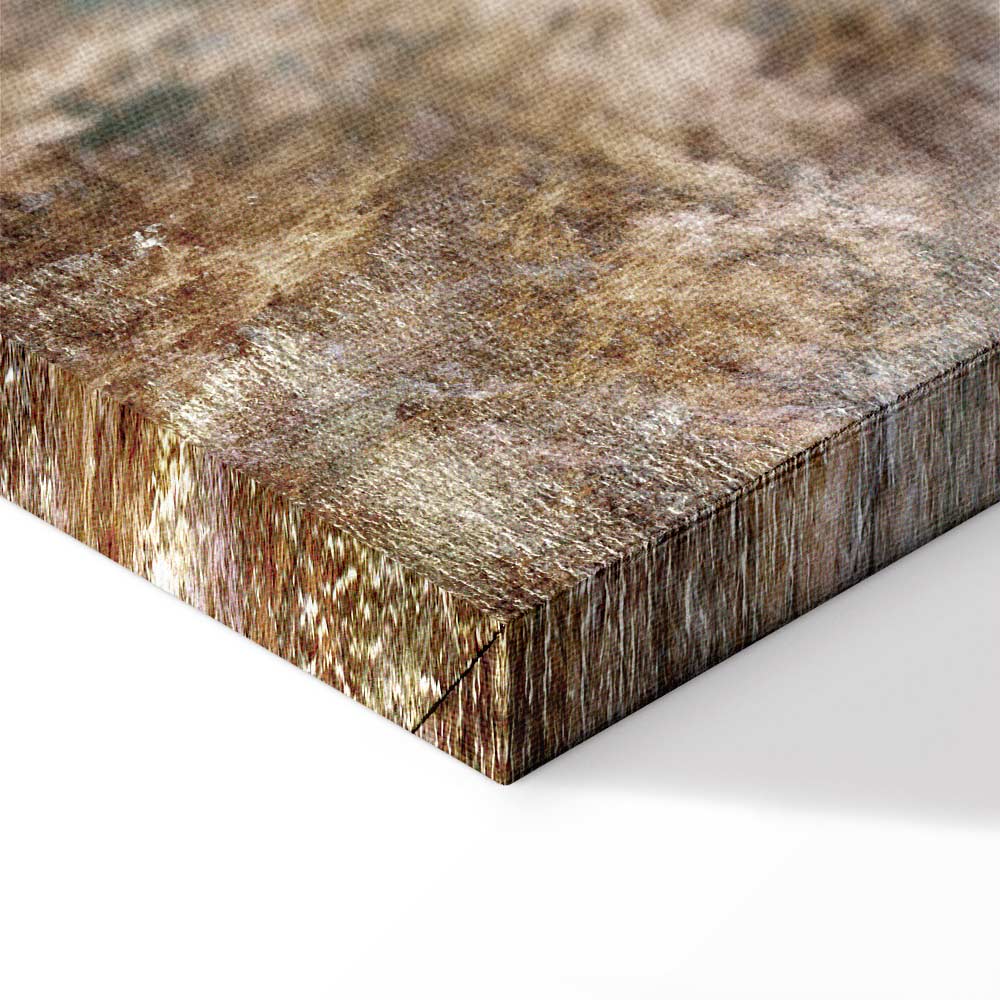 Abstract Textured Rise Canvas Print